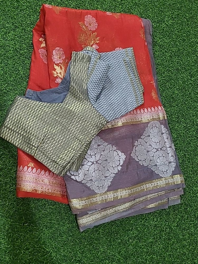 ❤️🩶 Fancy Pattu Saree ❤️🩶