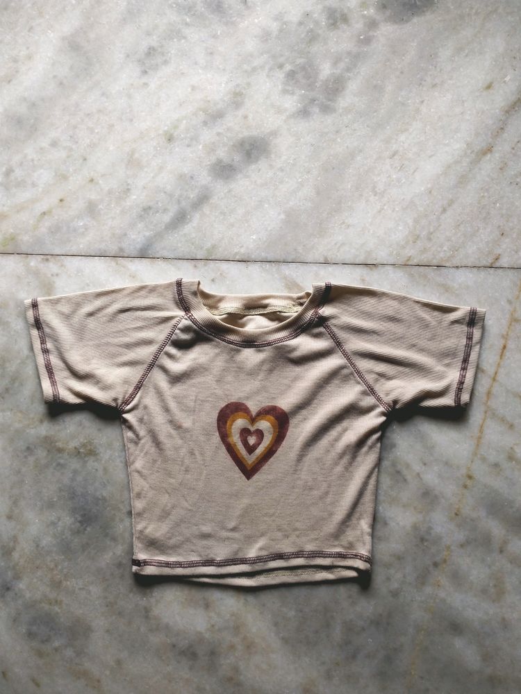 AESTHETIC HEART CROP TOP