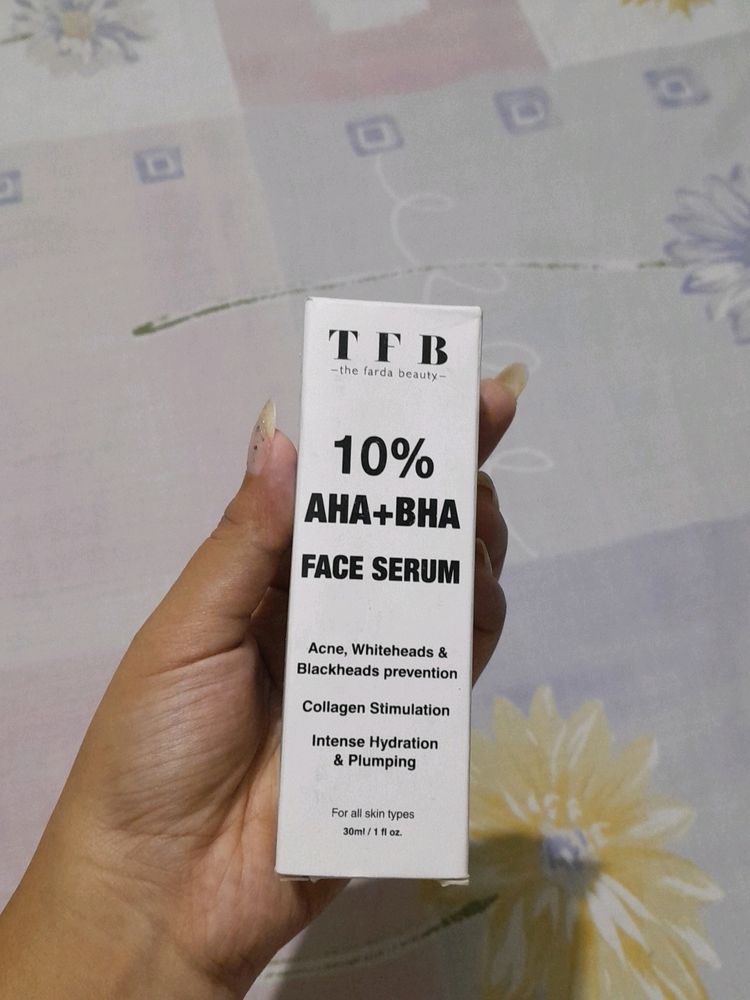 The Farda Beauty 10% AHA+ BHA Face Serum