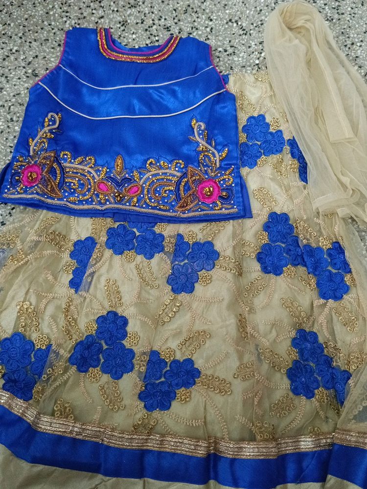 New Kids Lehanga Choli Set