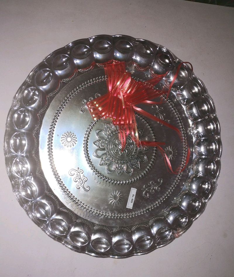 Silver Designer Tray