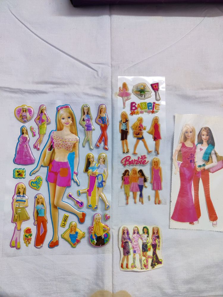 Barbie Stickers Assorted