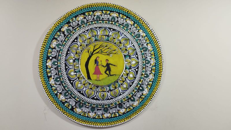 It’s A Handmade Mandala Painting