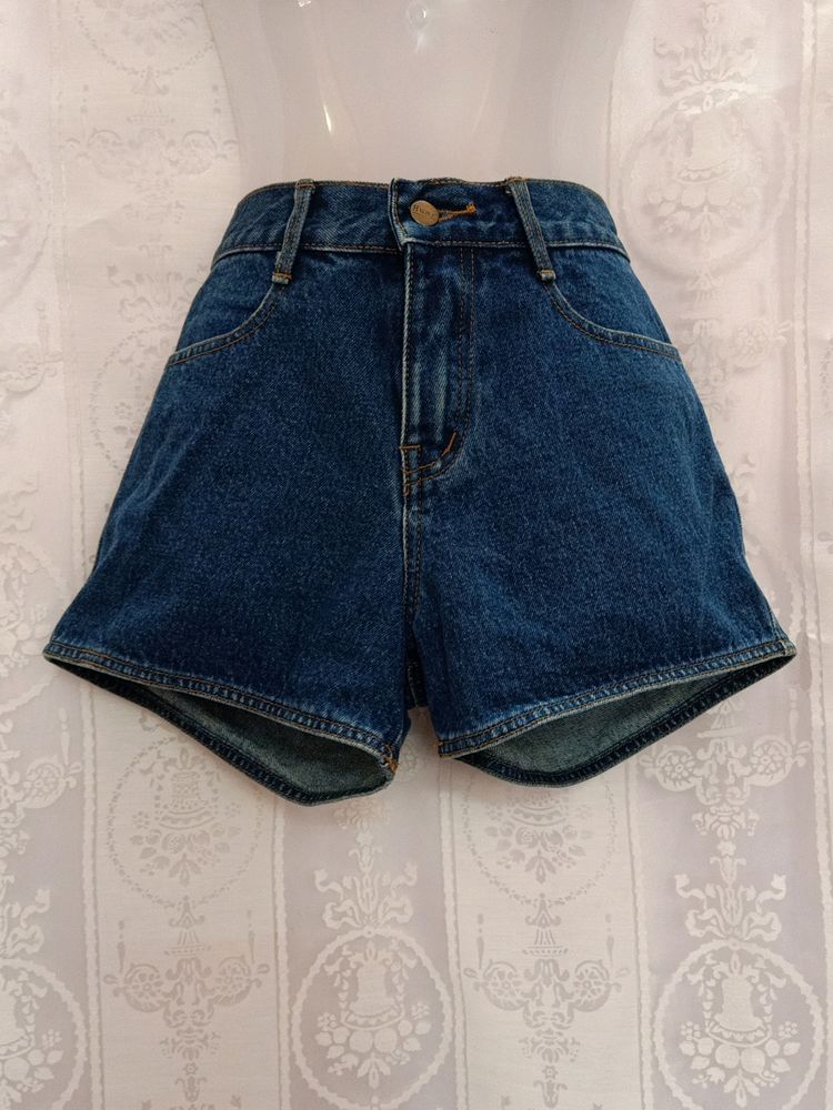 Denim Short Pants