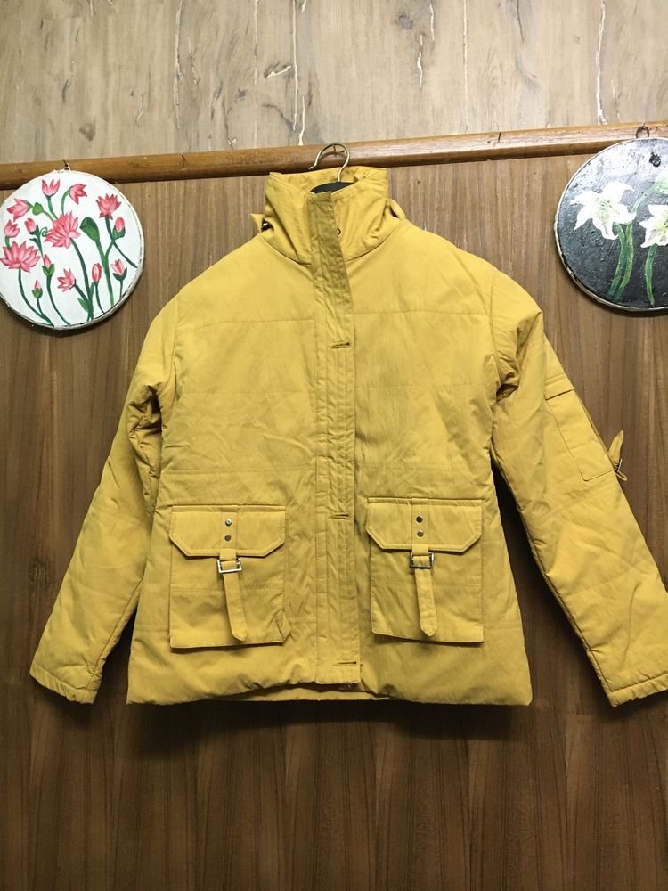 Yellow Puffer Jacket