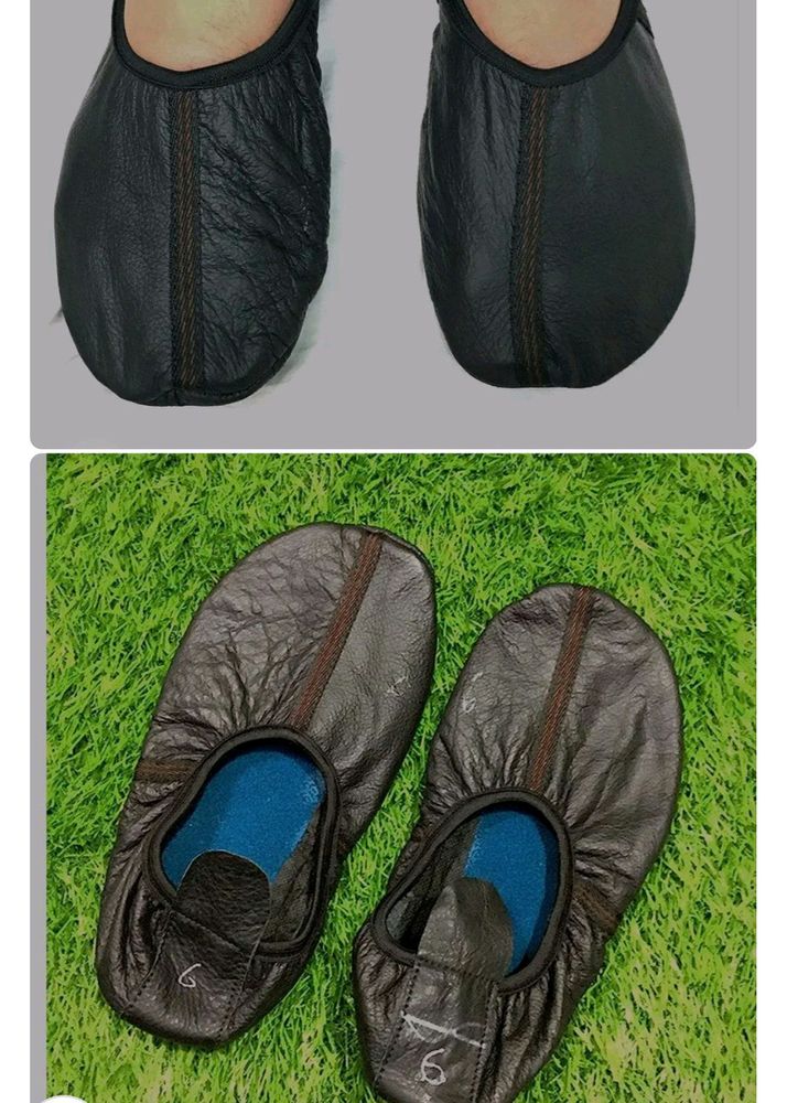 Combo Slipper With Leather Socks