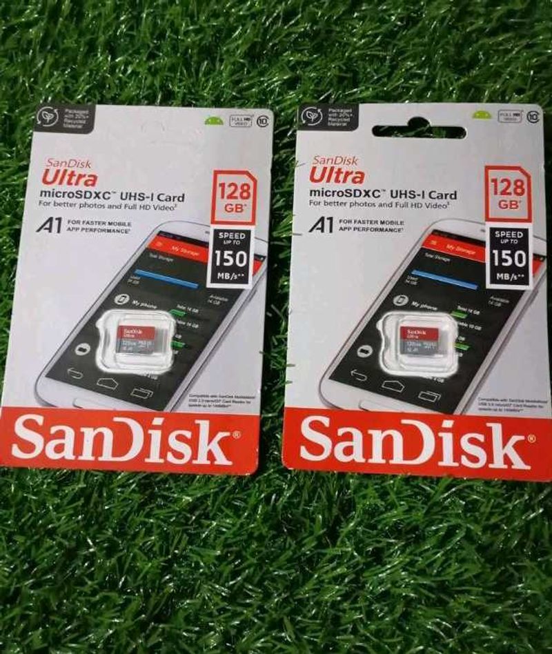 (Pack Of 2 )128 Memory Card  Fix Rate