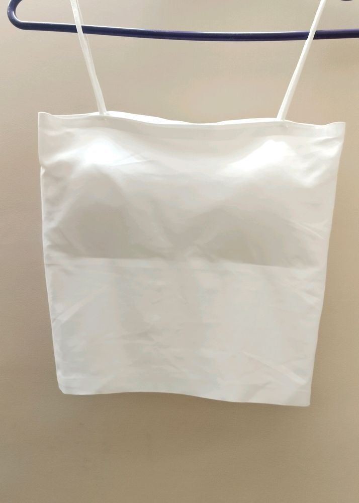 White Padded Tank tube Top