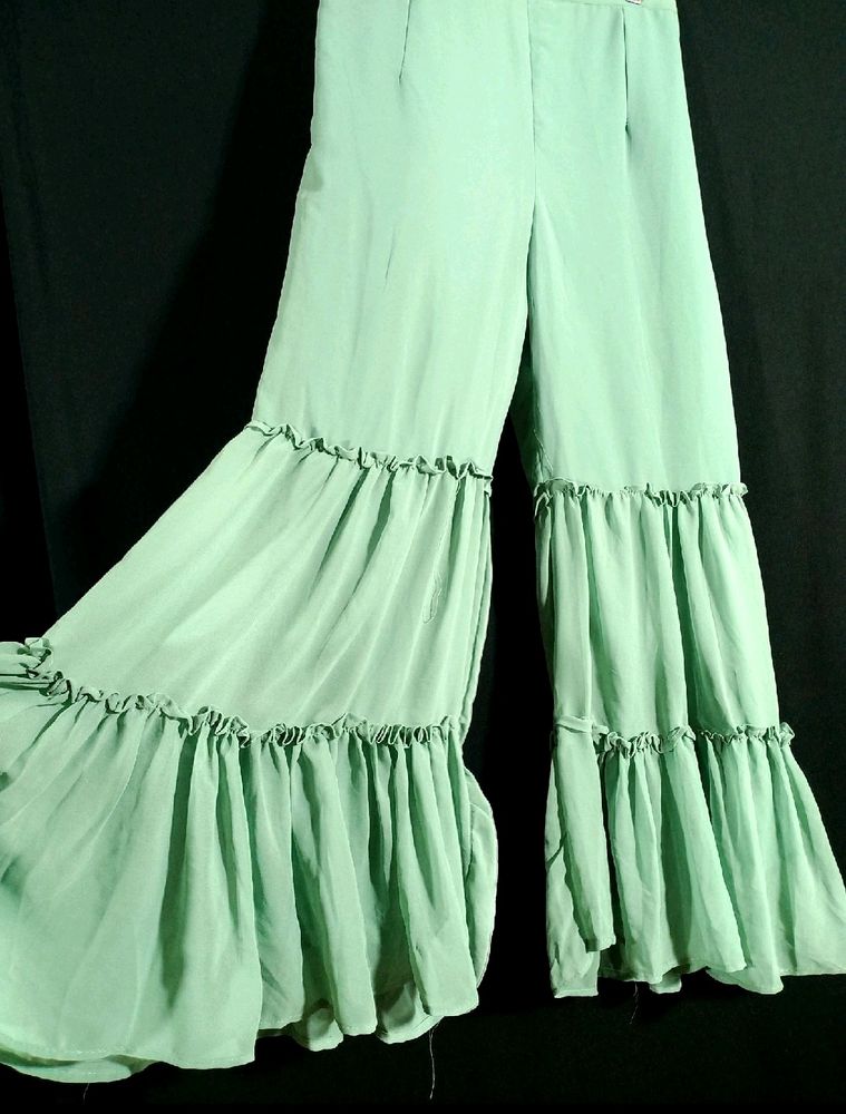 Mint Green Garara Pants