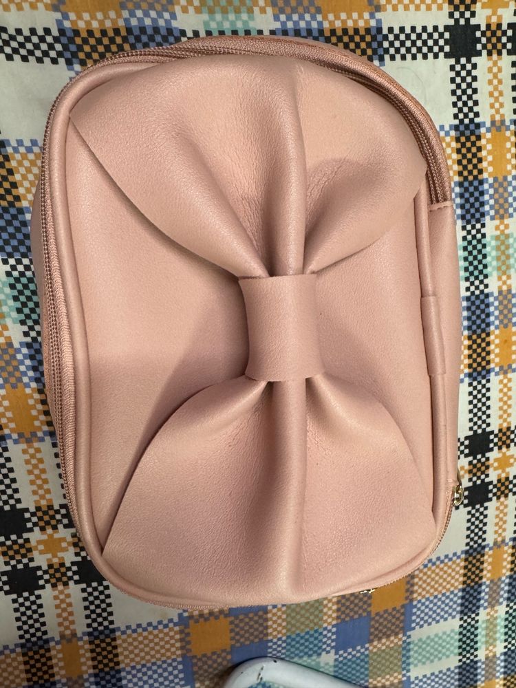 Baby Pink Vanity Bag