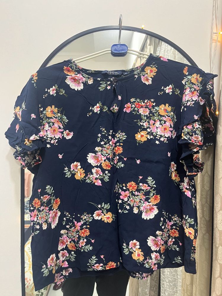 FRATINI Floral Top