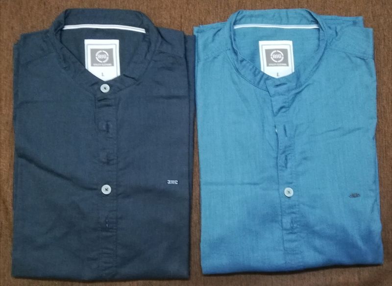 Casual Shirts For Men  Size-L New Condition