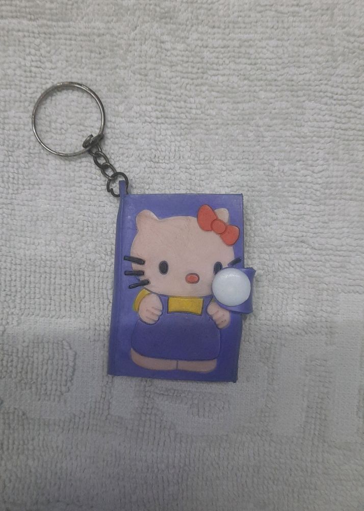 Hello Kitty Keychain Notebook