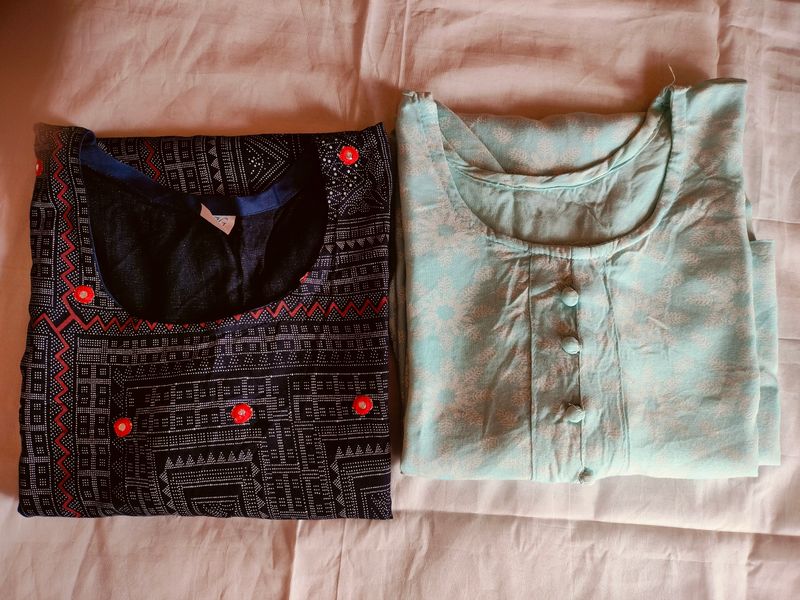 Combo Of 2 Kurtas