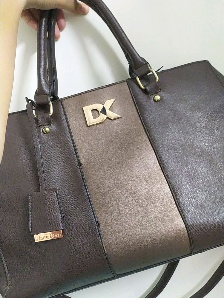 Diana Korr - Coffee Brown Handbag