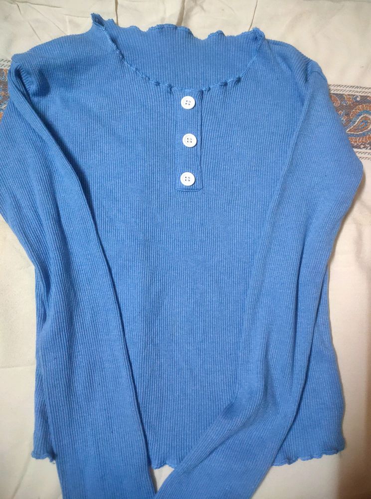 Sky Blue Colour Top