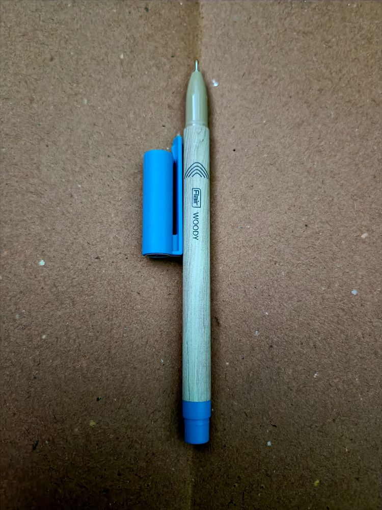 Flair - Woody Blue Pen