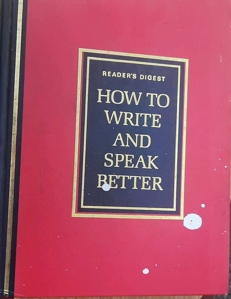 How To Write And Speak Better.