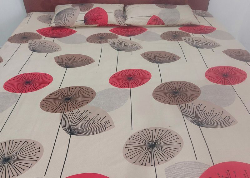 Cotton Double Bedsheet