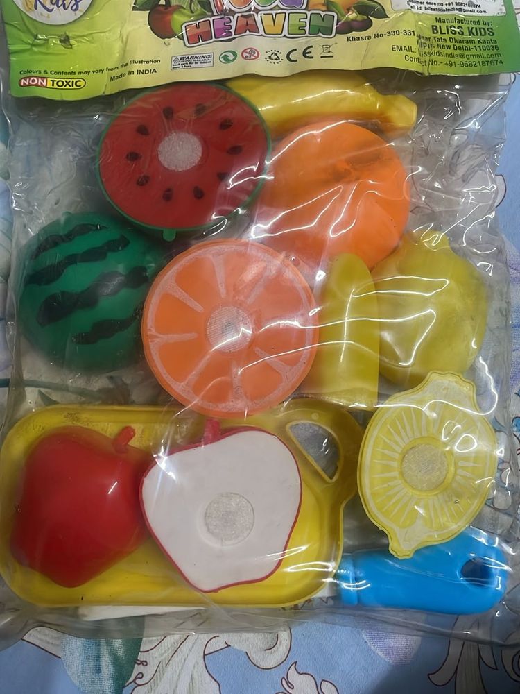 Baby 12 Piece Food Learning Toy