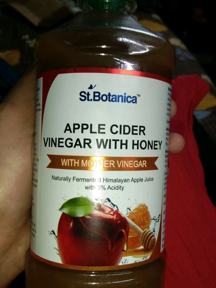 Apple cider vinegar with honey