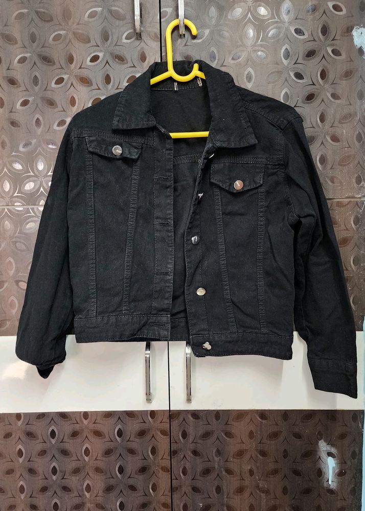 Black Denim Jacket