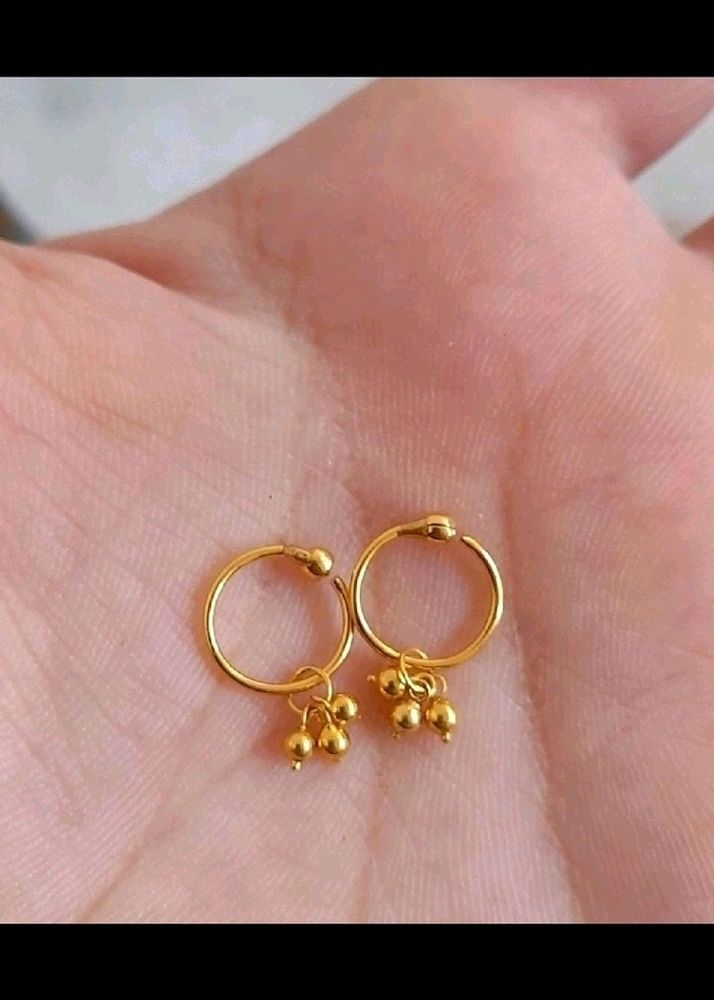 Real 18k Gold Plated Earrings