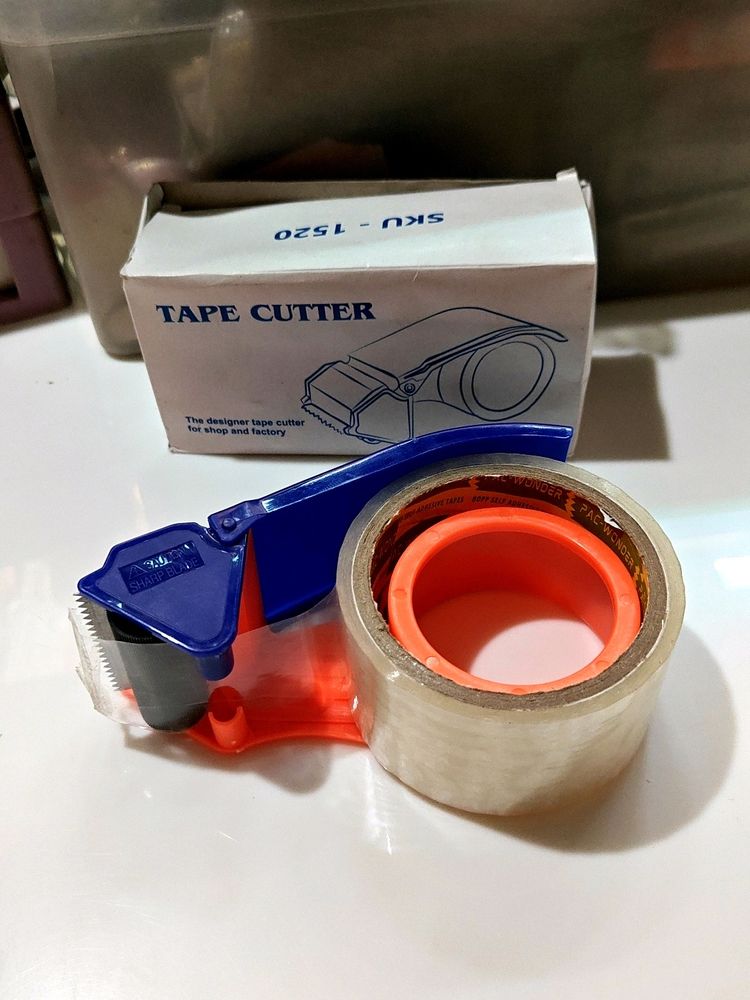 Tape Cutter With Free Tap