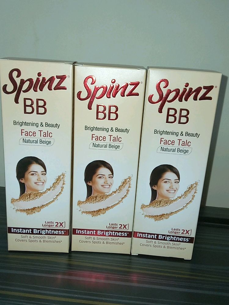 Spinz 3-pcs. Face Talc Combo