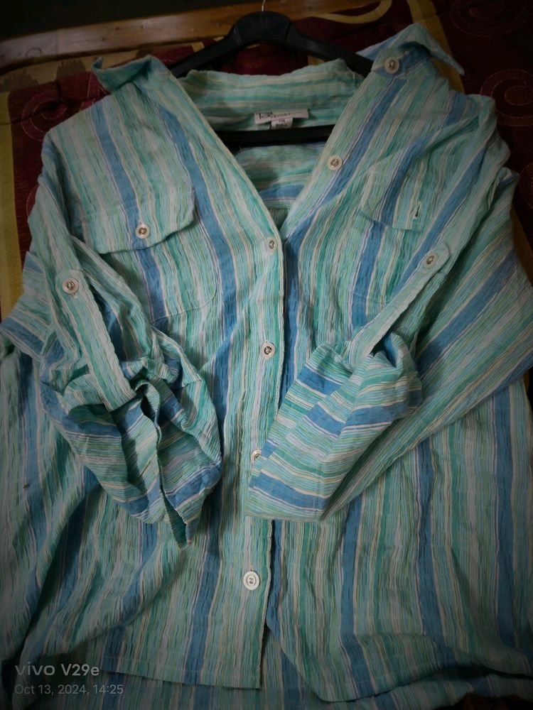 Sky Blue Color Shirt Formal / Daily Wear