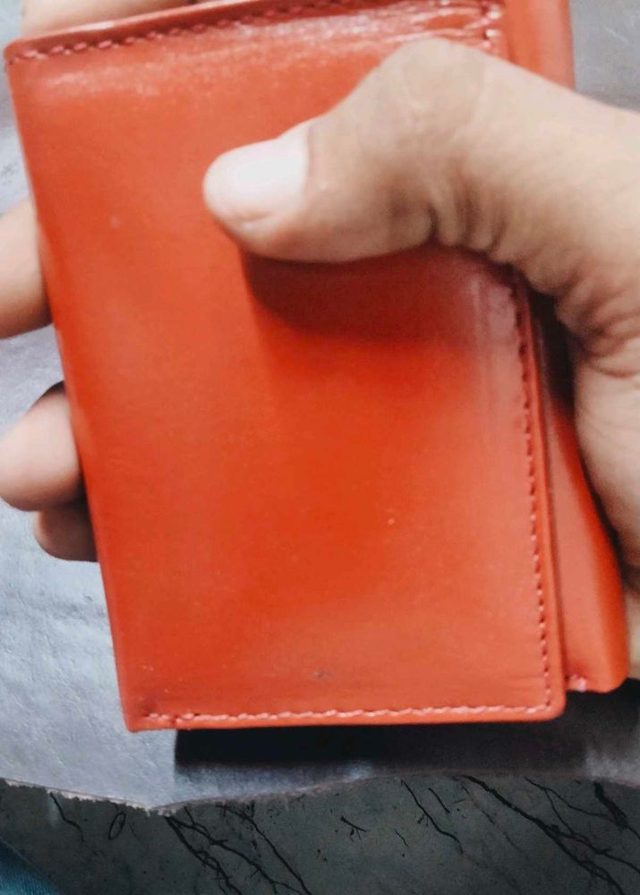 Great Fiting Mens Leather Wallet Try Fold