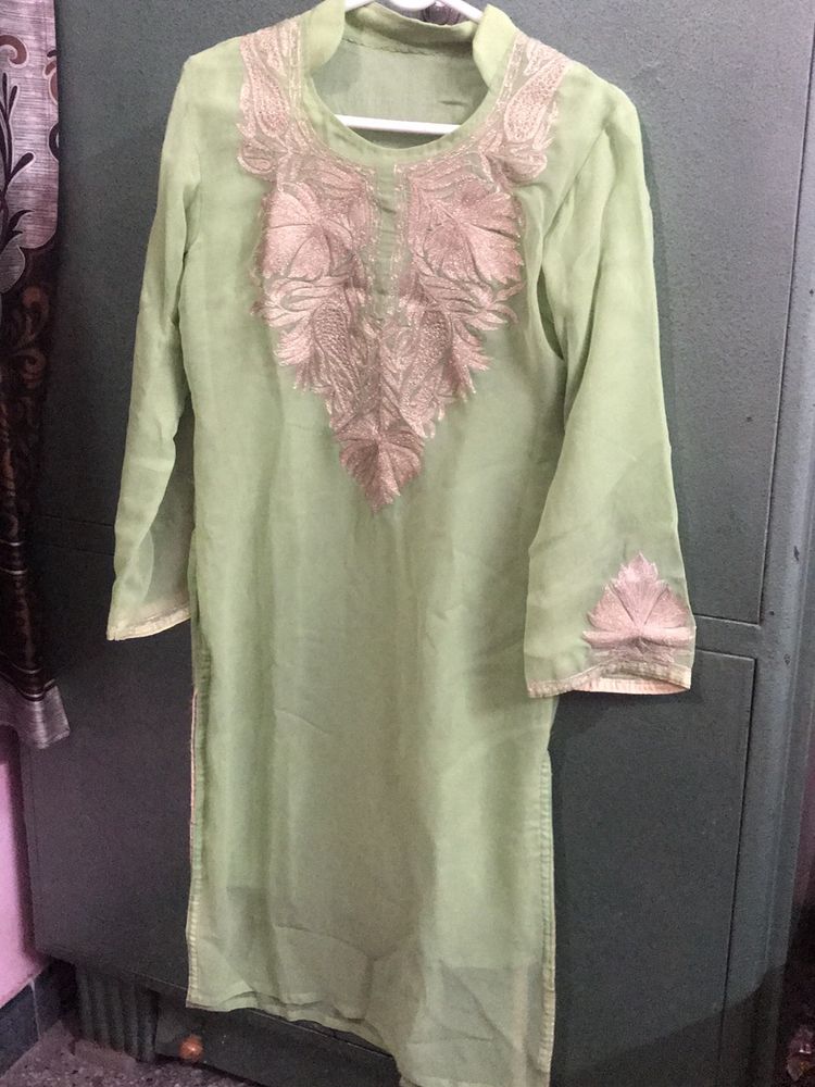 Kashmiri Kurti (green)