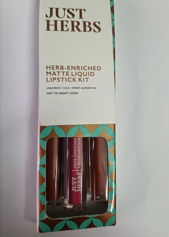 Just Herbs Matte Liquid Lipstick Kit ✨
