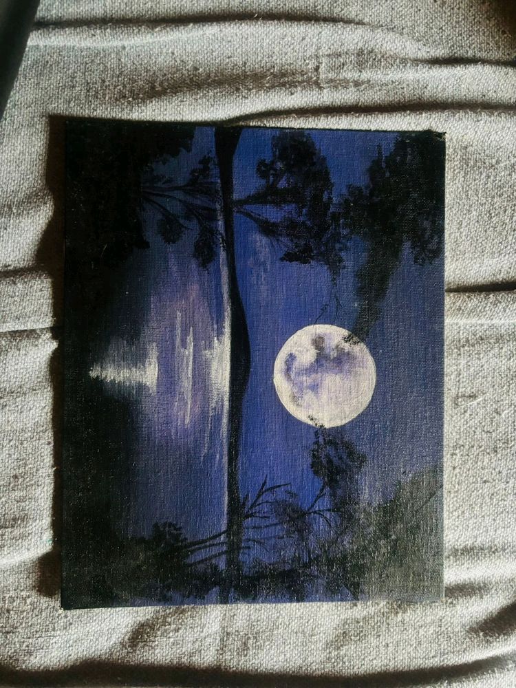 I Have Like New Moon Painting