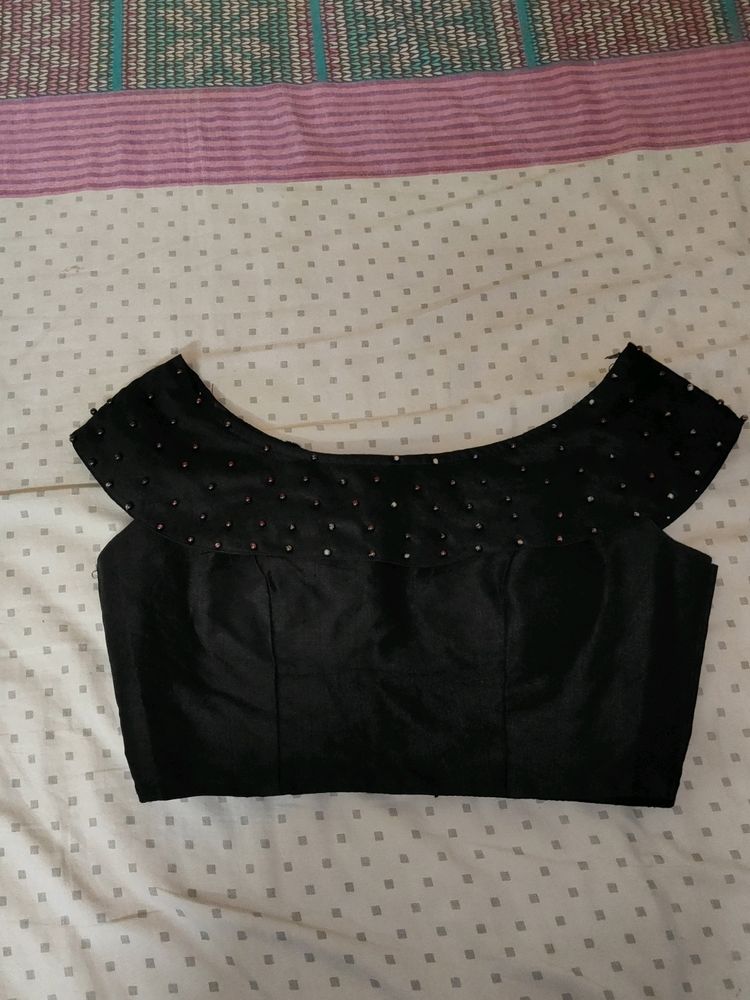 Black Off Shoulder Blouse