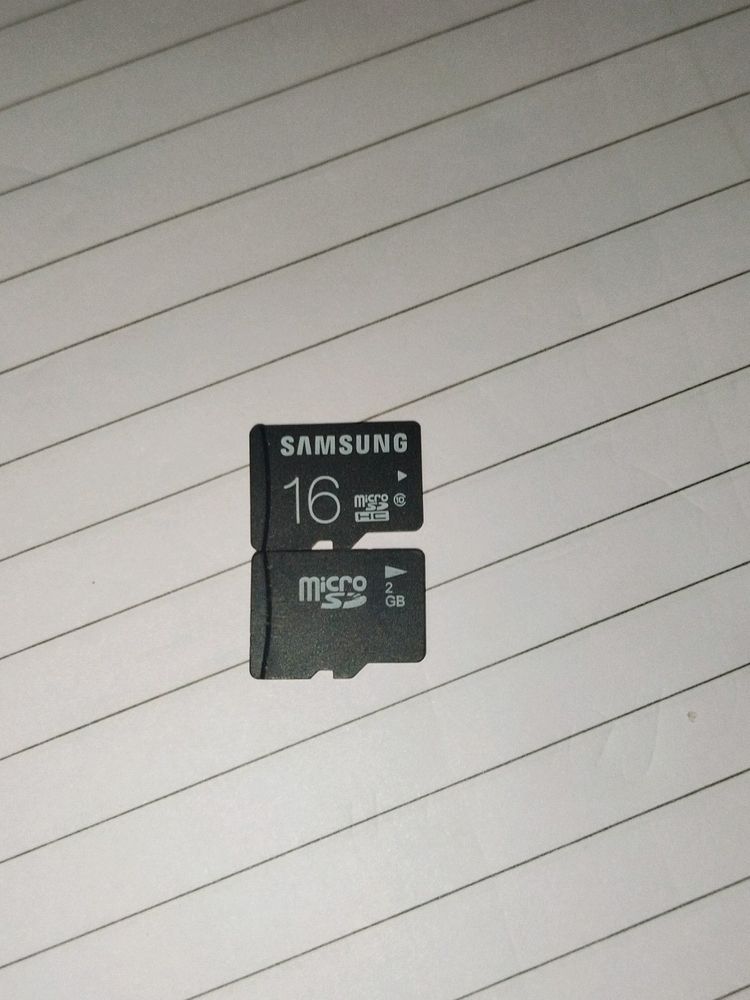 Two SD Card In Totally New Condition.