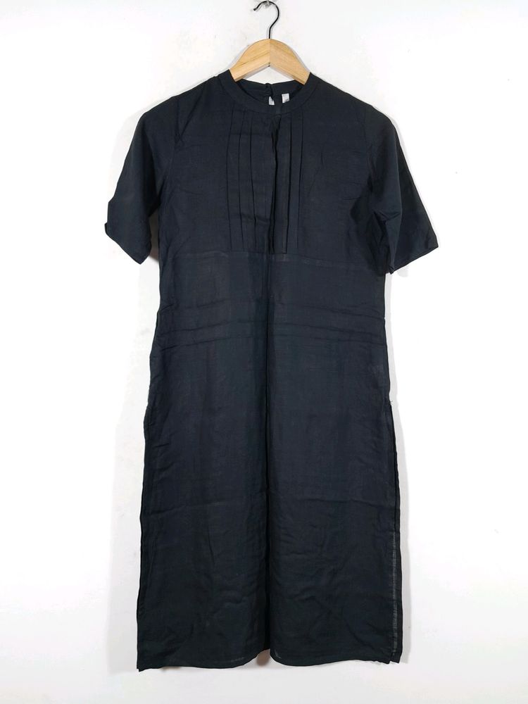 Black Caaual Kurta (Women's)