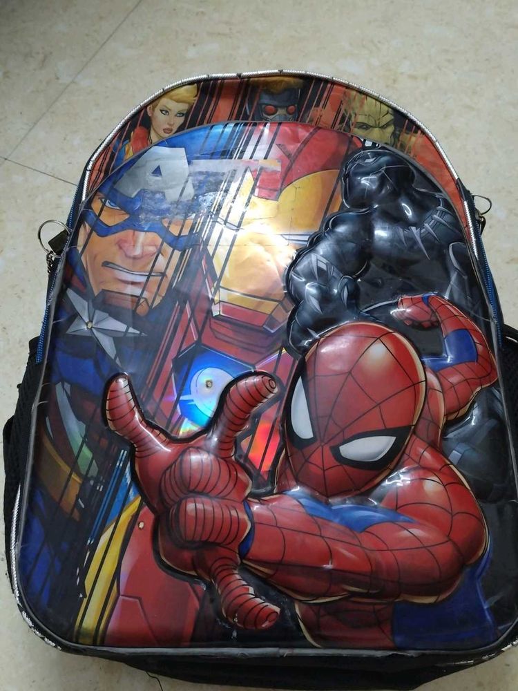 Big School Bag With Accessories