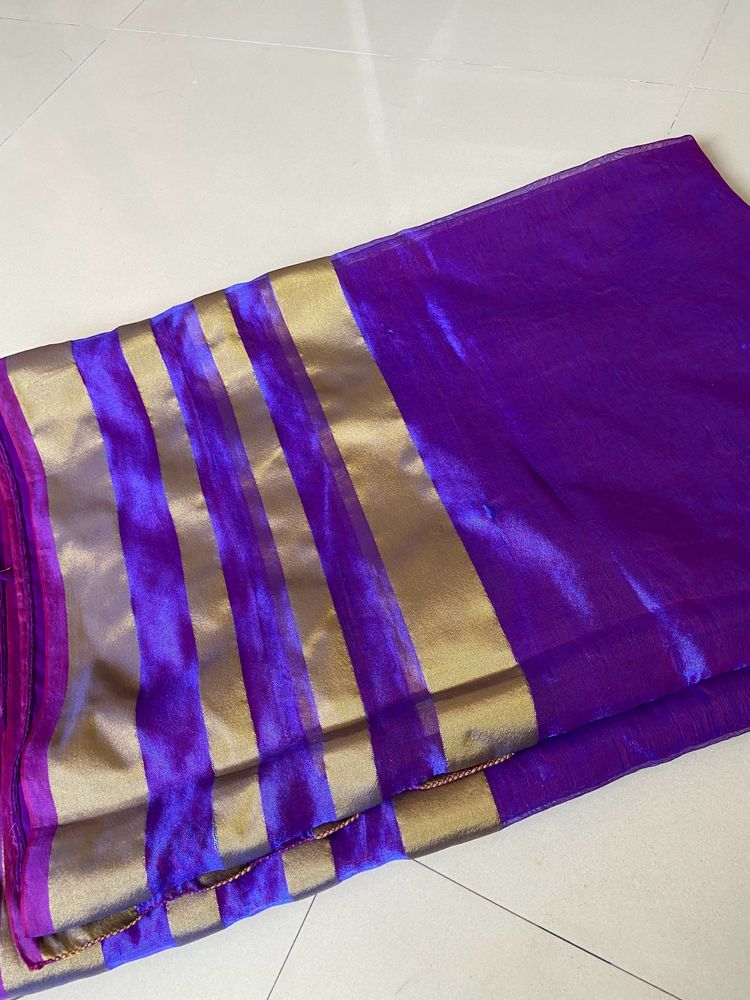 Purple Saree