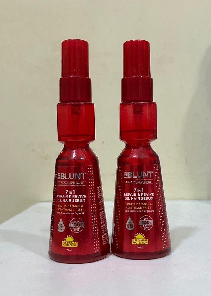 Bblunt 7-in-1 Repair And Revive Hair Oil Serum