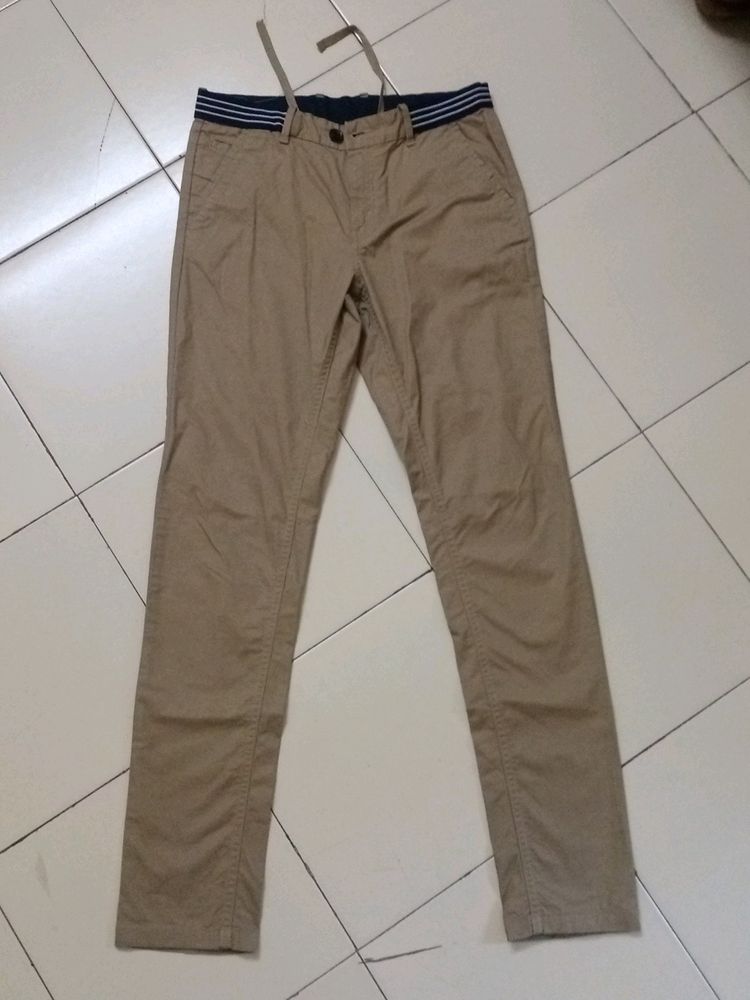 Khaki Jeans Of Indian Terrain Brand