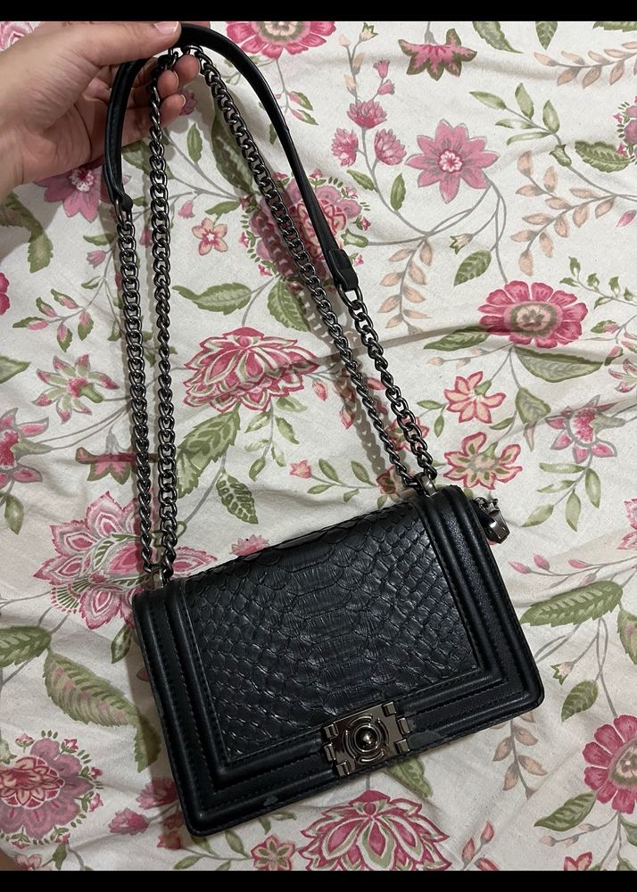 Black Sling Bag