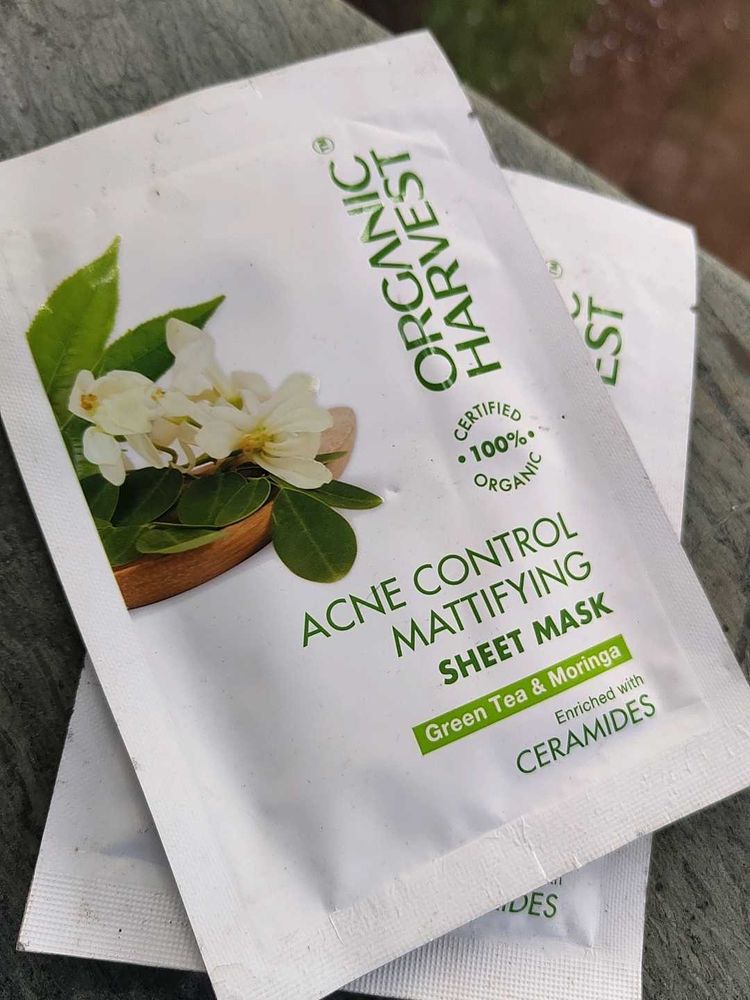 Combo Of New Organic Harvest Face Masks