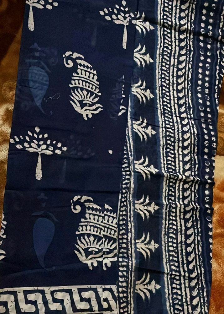 Mulmul Cotton Saree