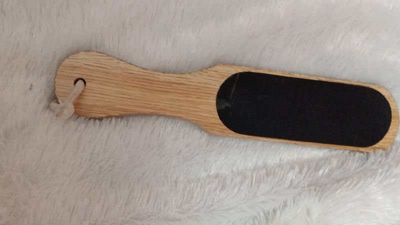 Wooden Foot Scruber