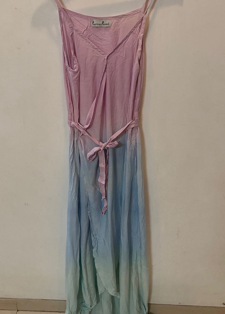 High Low Unicorn Ombre Dress