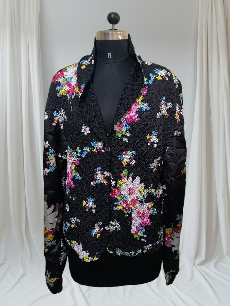 Flowers Print Rare Find Blazers