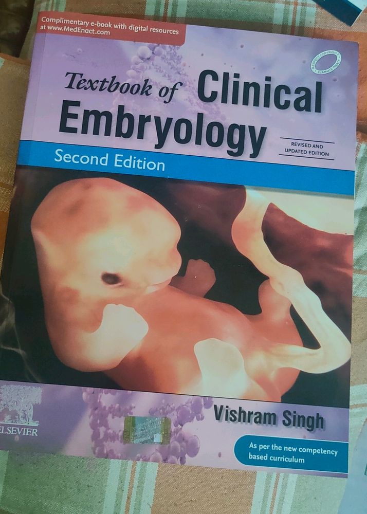 EMBRYOLOGY TEXT BOOK By VISHRAM SINGH