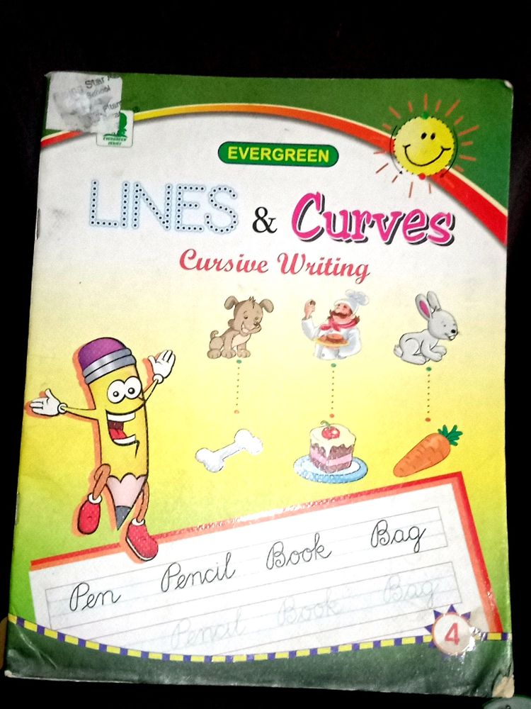 LINE AND CURVES CURSIVE WRITING