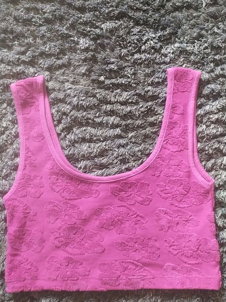 PINK Y2K CROP TOP Westside PRICE DROP